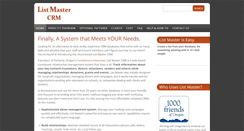 Desktop Screenshot of listmaster.org